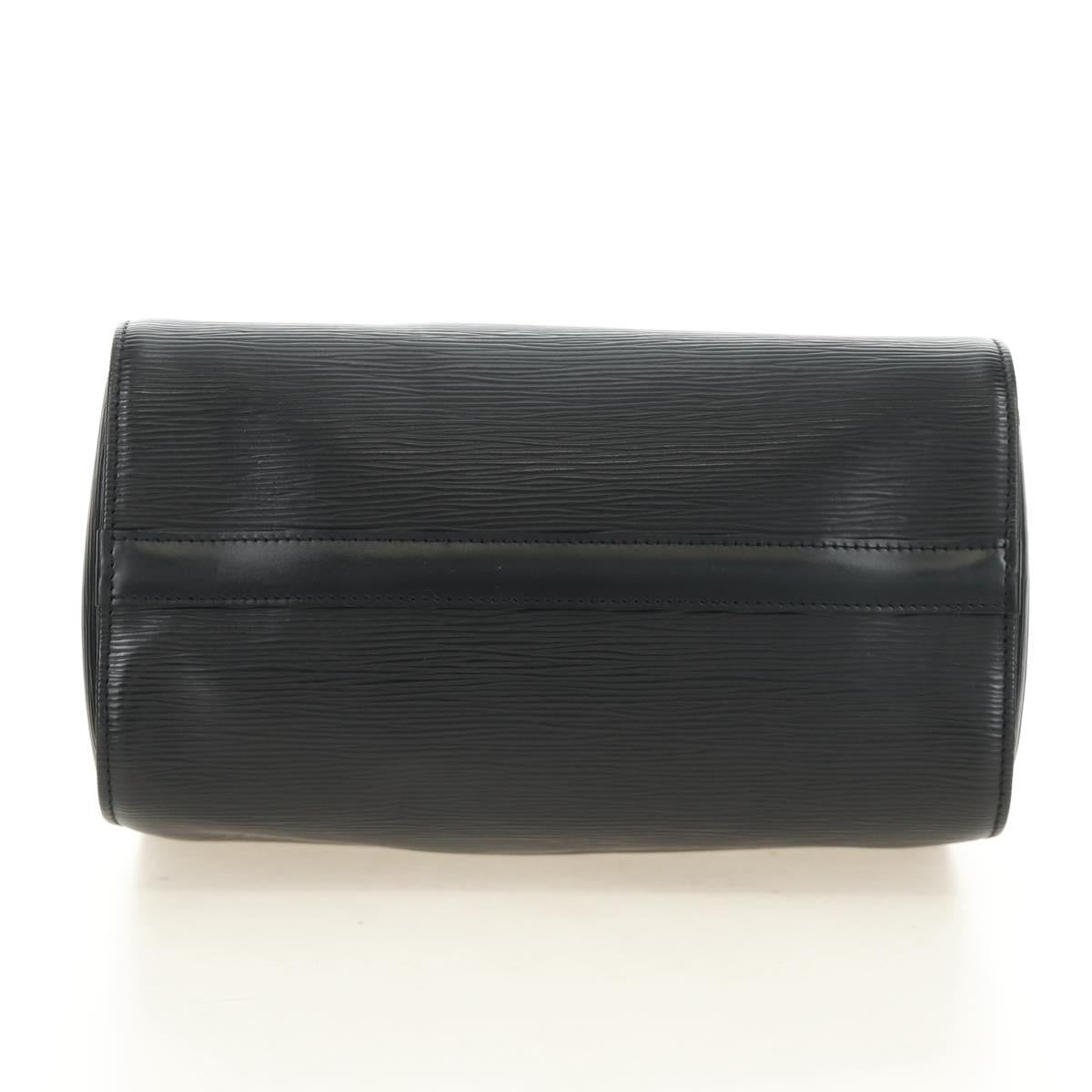 LOUIS VUITTON Epi Speedy 25 Hand Bag Black M59042 LV Auth 187179SAV