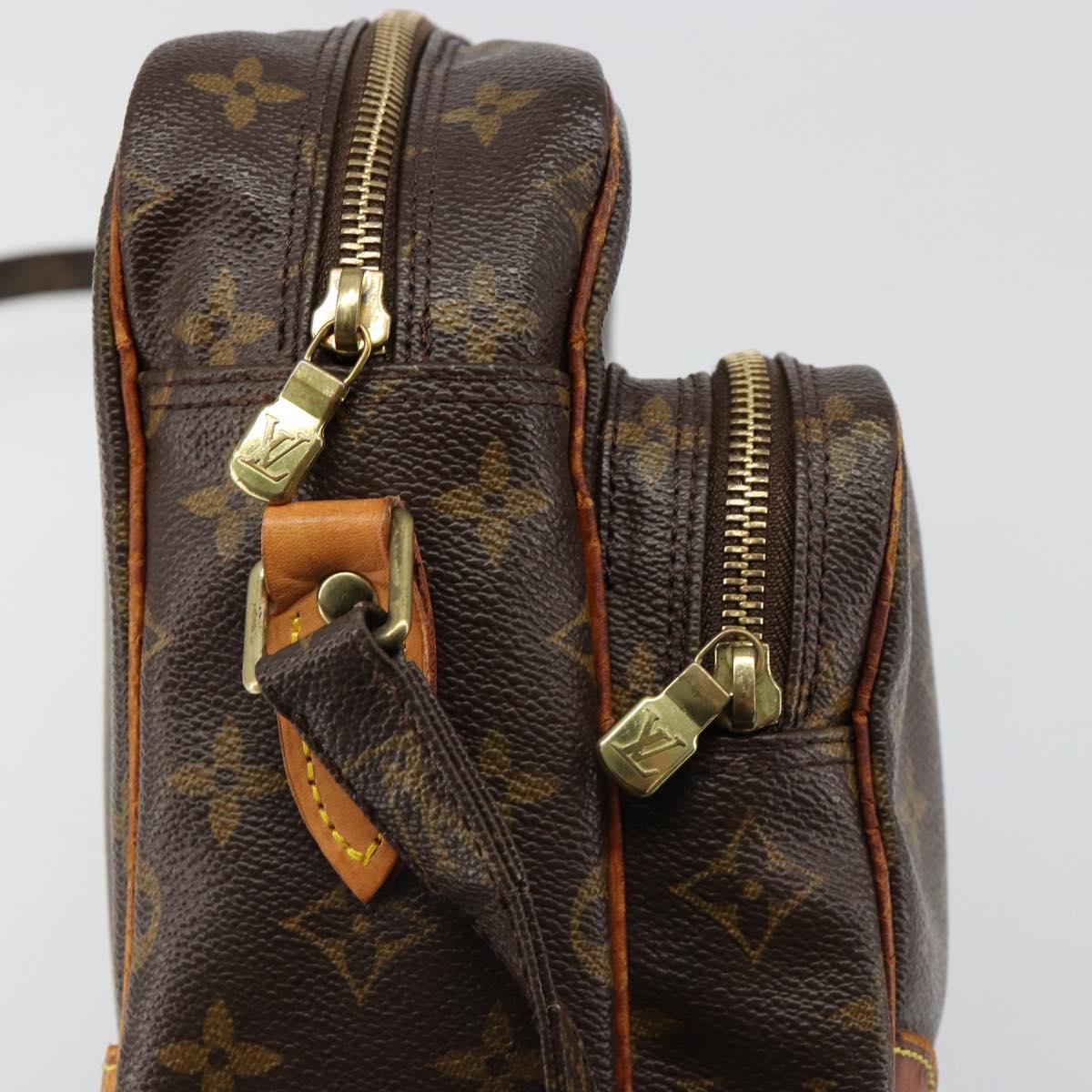 LOUIS VUITTON Monogram Nile Shoulder Bag M45244 LV Auth 187180