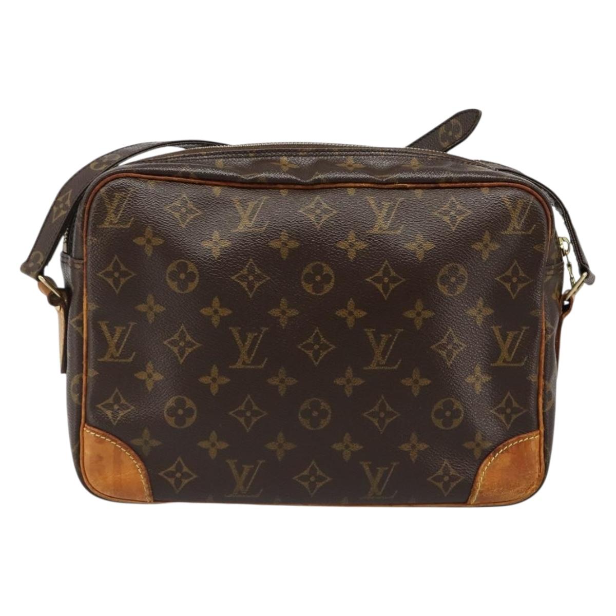 LOUIS VUITTON Monogram Nile Shoulder Bag M45244 LV Auth 187180