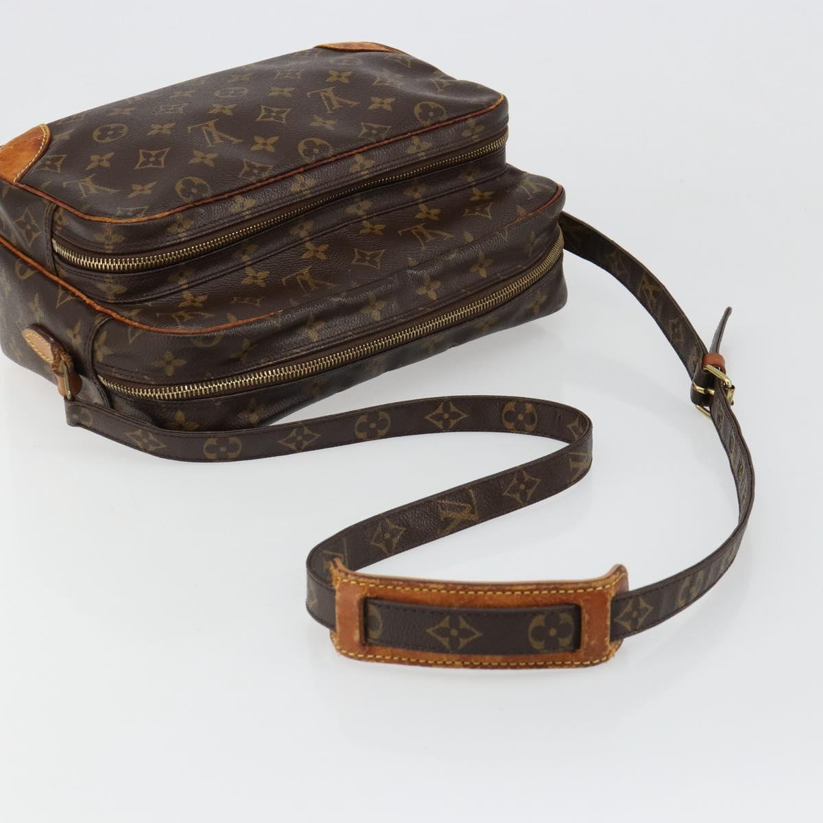 LOUIS VUITTON Monogram Nile Shoulder Bag M45244 LV Auth 187180