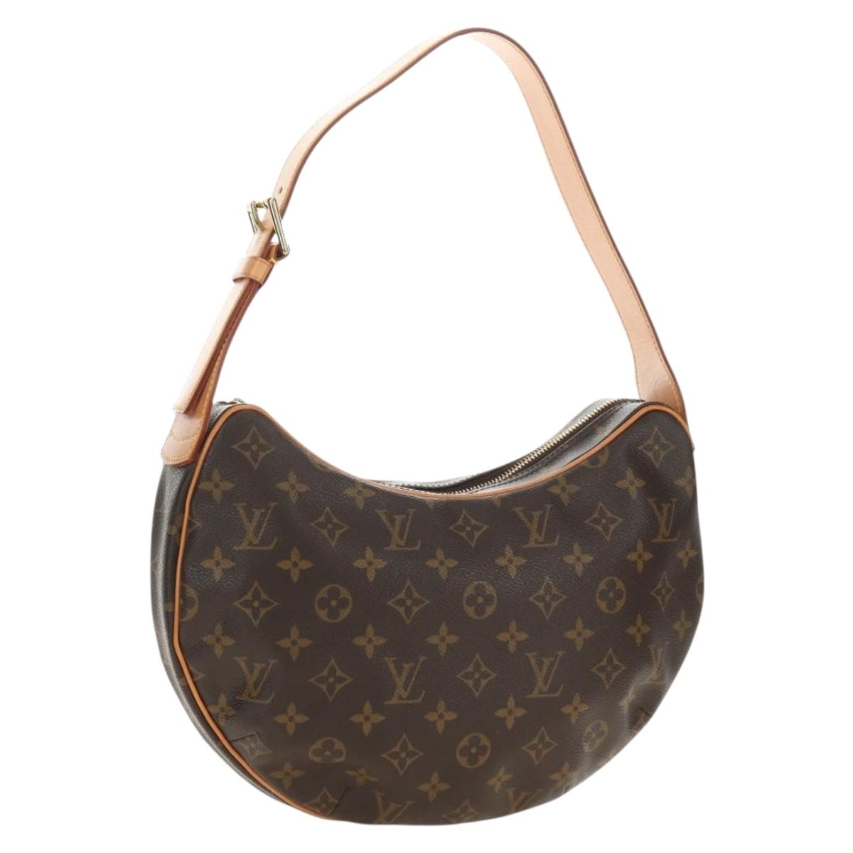 LOUIS VUITTON Monogram Croissant MM Shoulder Bag M51512 LV Auth 187194SAM
