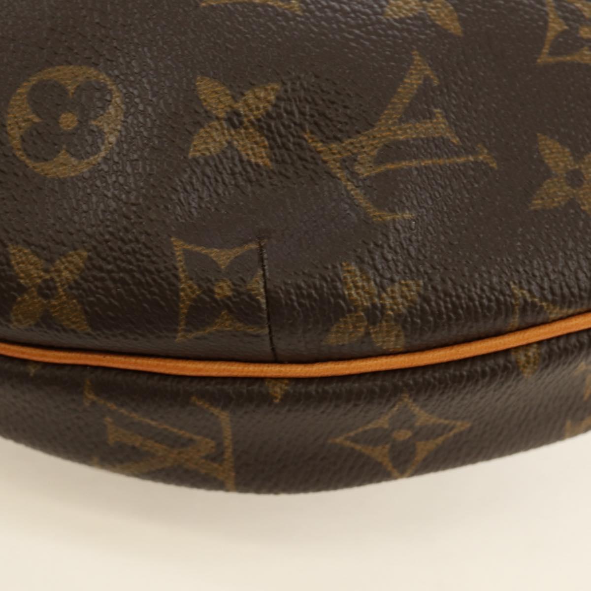 LOUIS VUITTON Monogram Croissant MM Shoulder Bag M51512 LV Auth 187194SAM