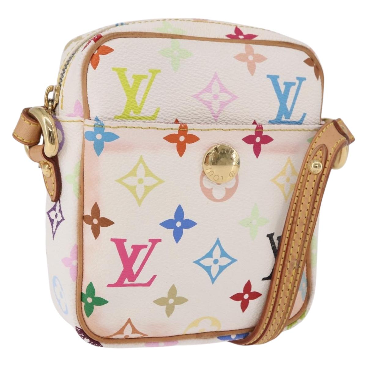 LOUIS VUITTON Monogram Multicolor Lift Shoulder Bag White M40055 LV Auth 187196A