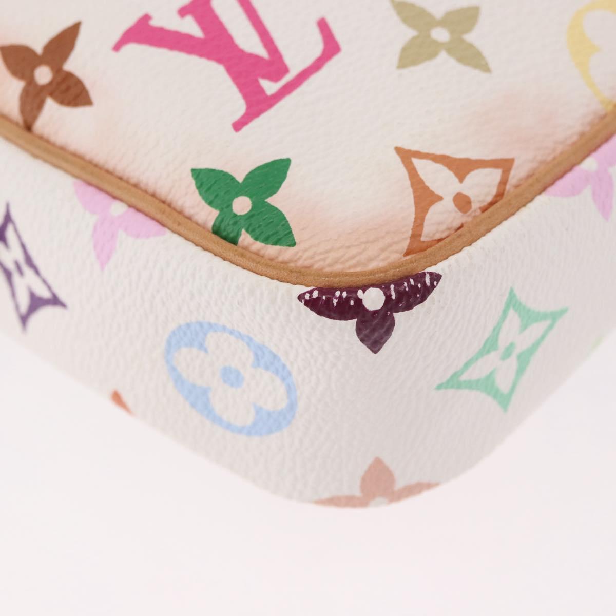 LOUIS VUITTON Monogram Multicolor Lift Shoulder Bag White M40055 LV Auth 187196A