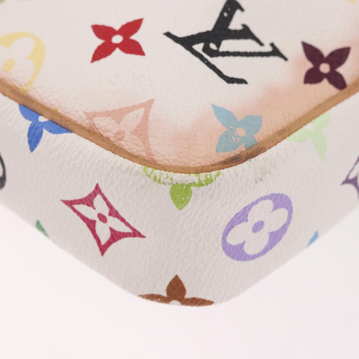 LOUIS VUITTON Monogram Multicolor Lift Shoulder Bag White M40055 LV Auth 187196A