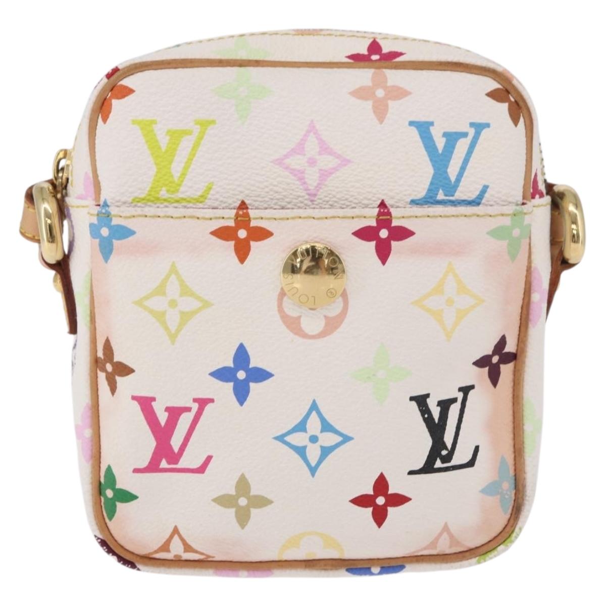 LOUIS VUITTON Monogram Multicolor Lift Shoulder Bag White M40055 LV Auth 187196A