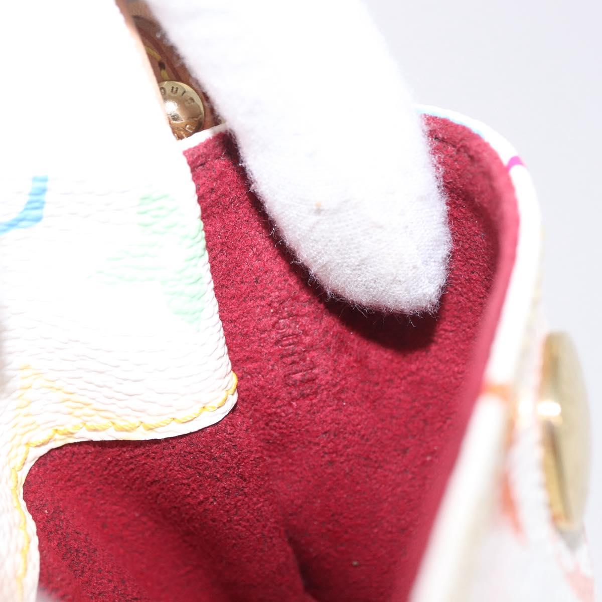 LOUIS VUITTON Monogram Multicolor Lift Shoulder Bag White M40055 LV Auth 187196A
