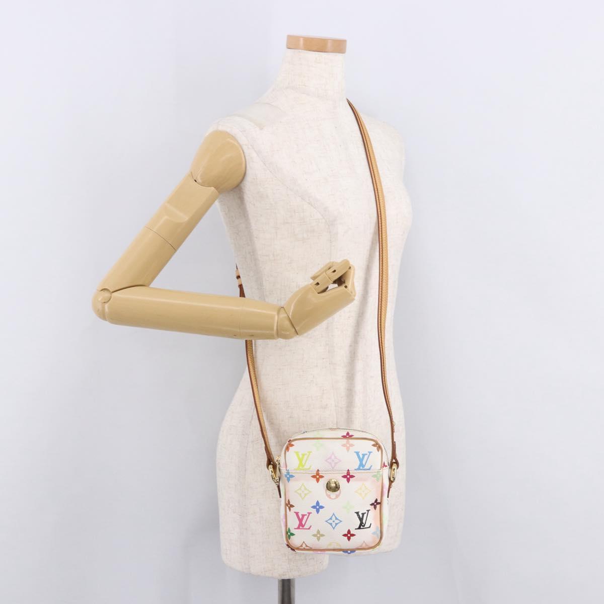 LOUIS VUITTON Monogram Multicolor Lift Shoulder Bag White M40055 LV Auth 187196A