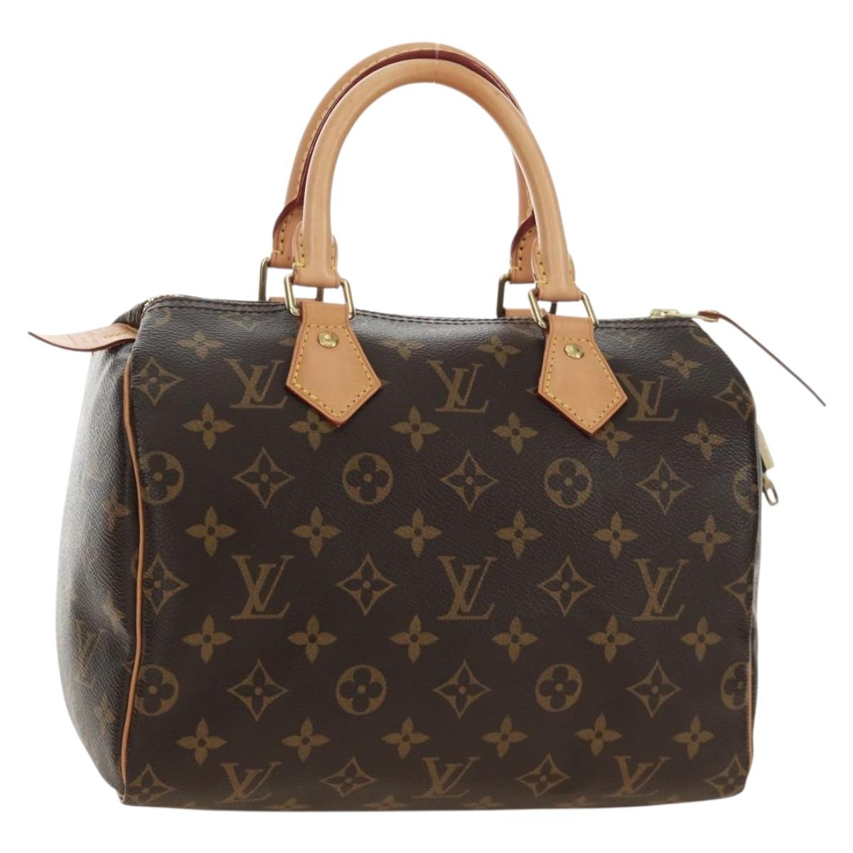 LOUIS VUITTON Monogram Speedy 25 Hand Bag M41528 LV Auth 187197SAM