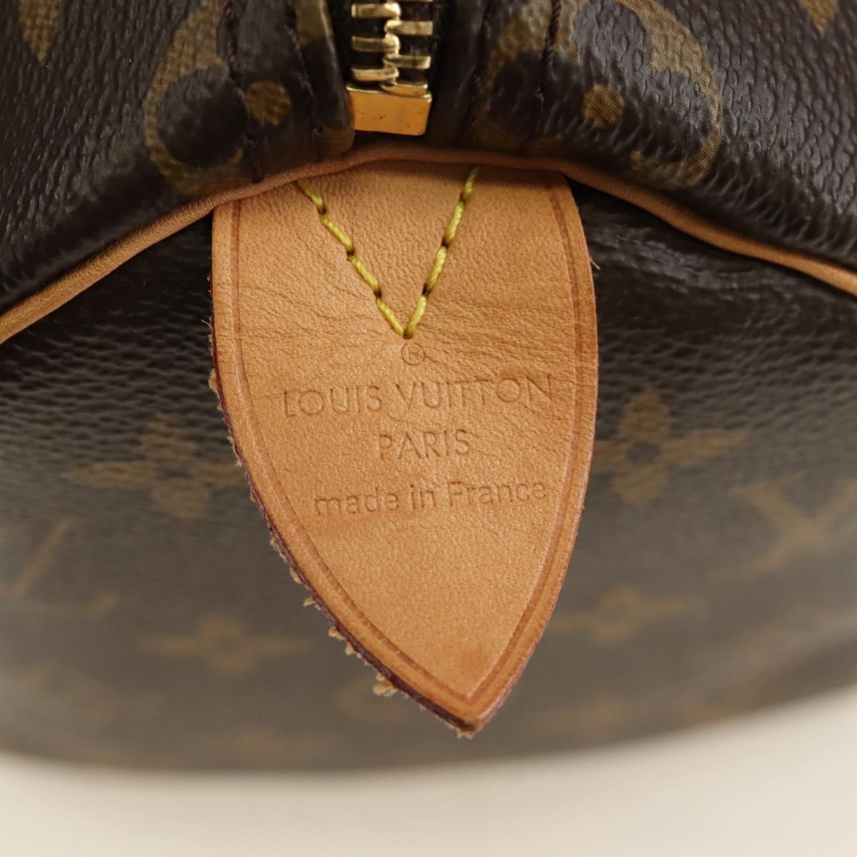 LOUIS VUITTON Monogram Speedy 25 Hand Bag M41528 LV Auth 187197SAM