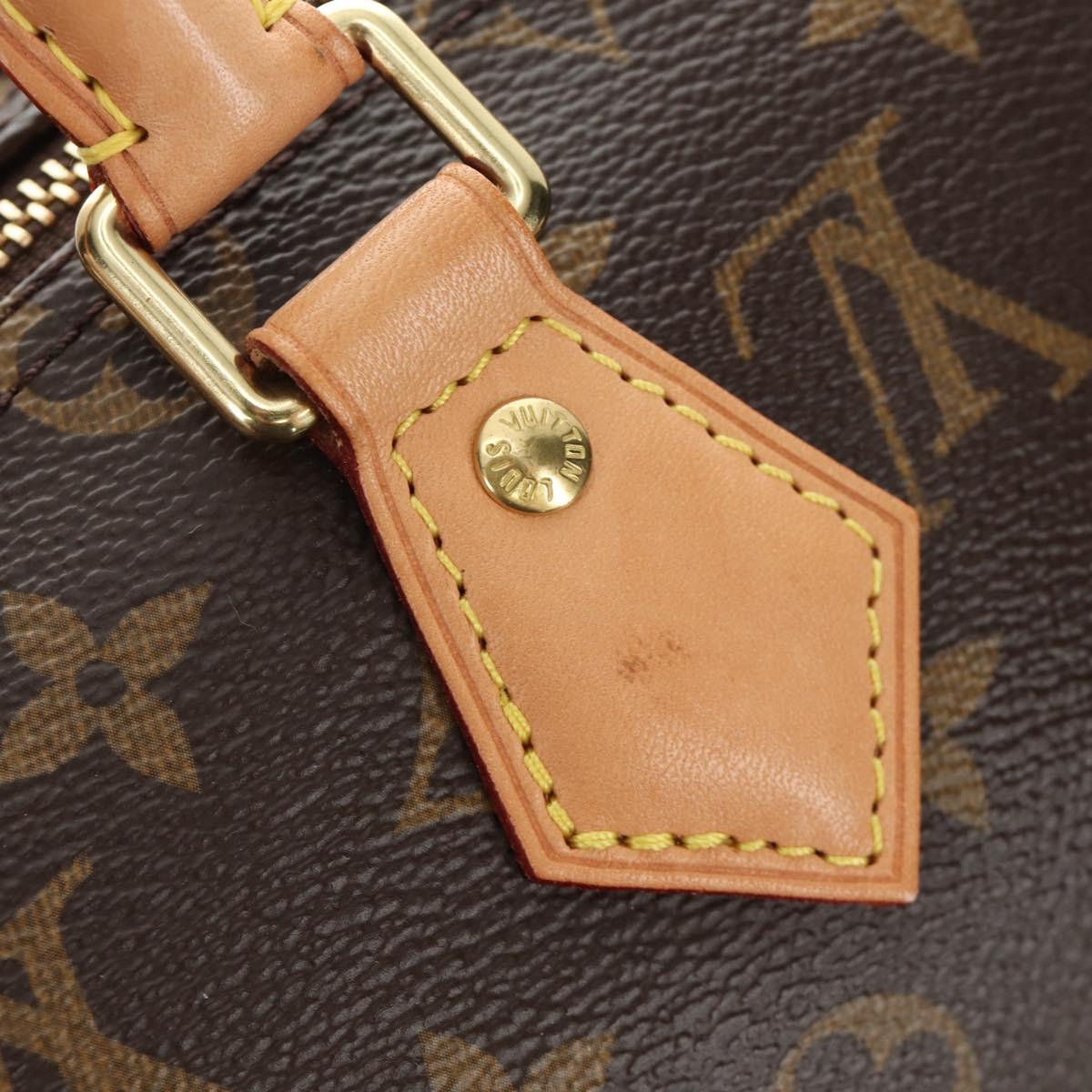 LOUIS VUITTON Monogram Speedy 25 Hand Bag M41528 LV Auth 187197SAM