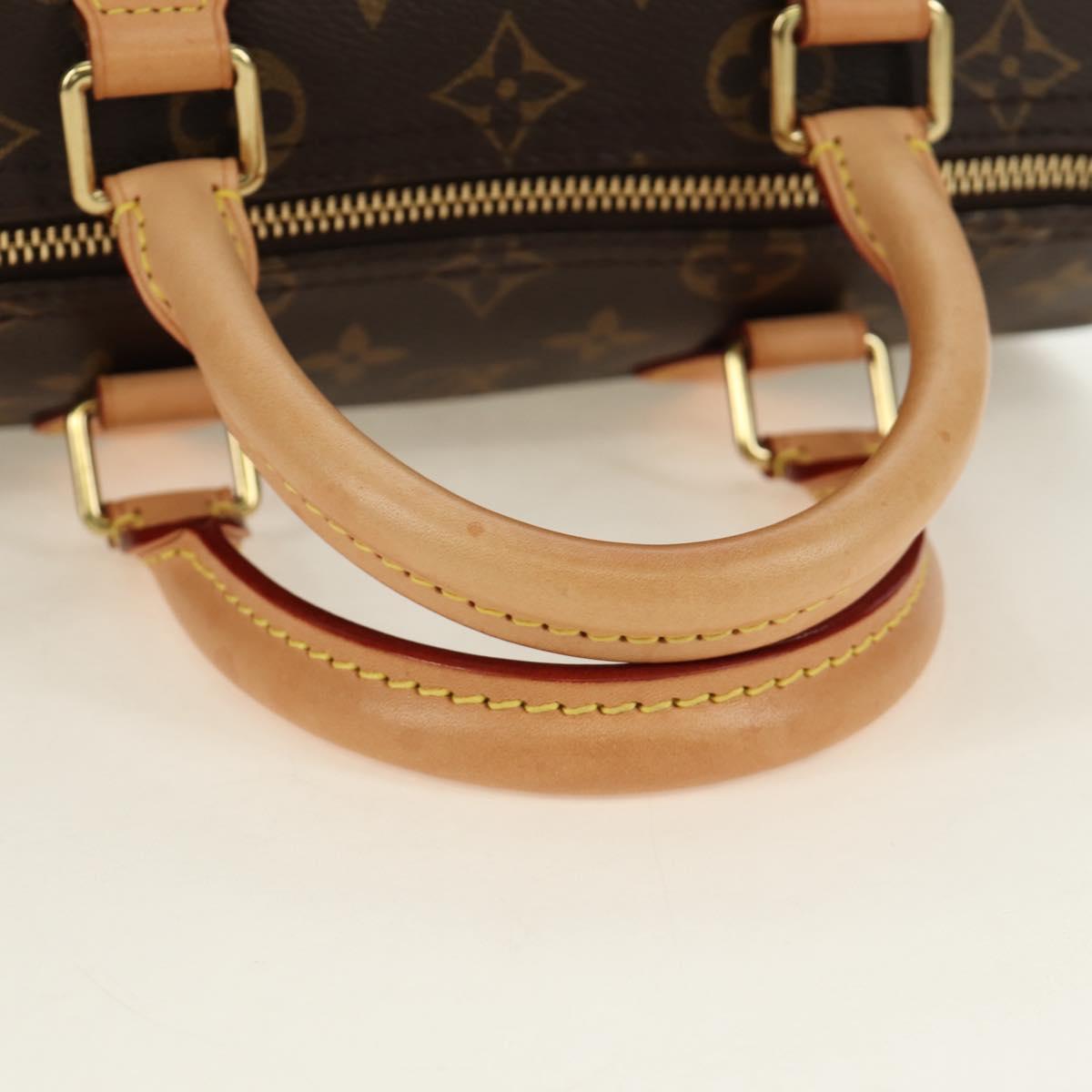 LOUIS VUITTON Monogram Speedy 25 Hand Bag M41528 LV Auth 187197SAM