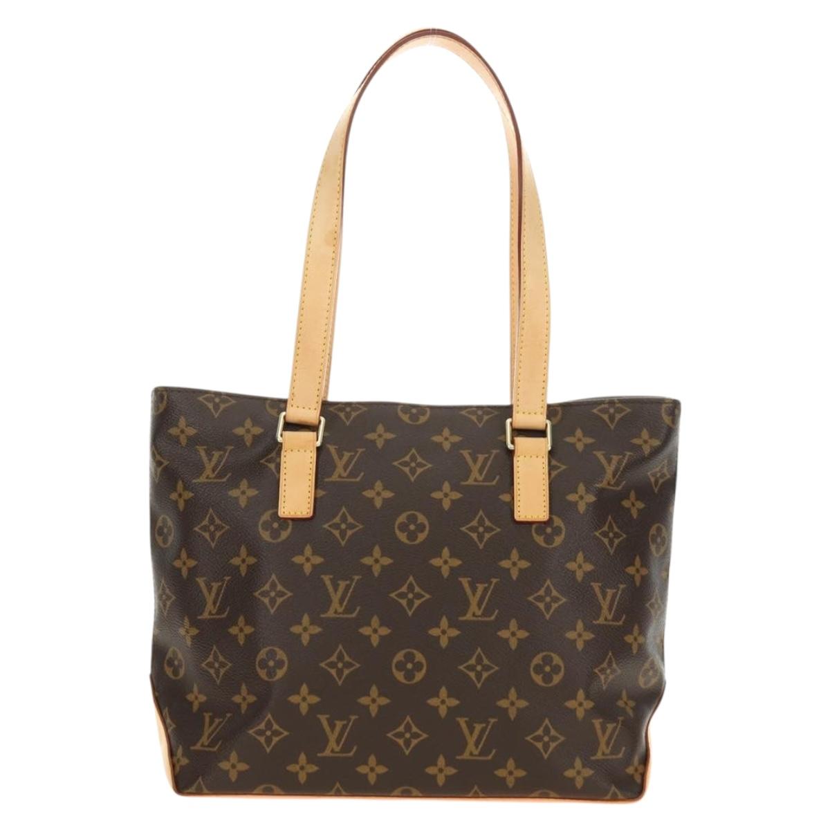 LOUIS VUITTON Monogram Cabas Piano Tote Bag M51148 LV Auth 187216SAM