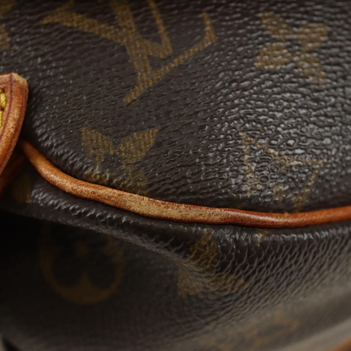 LOUIS VUITTON Monogram Saumur 30 Shoulder Bag M42256 LV Auth 187218