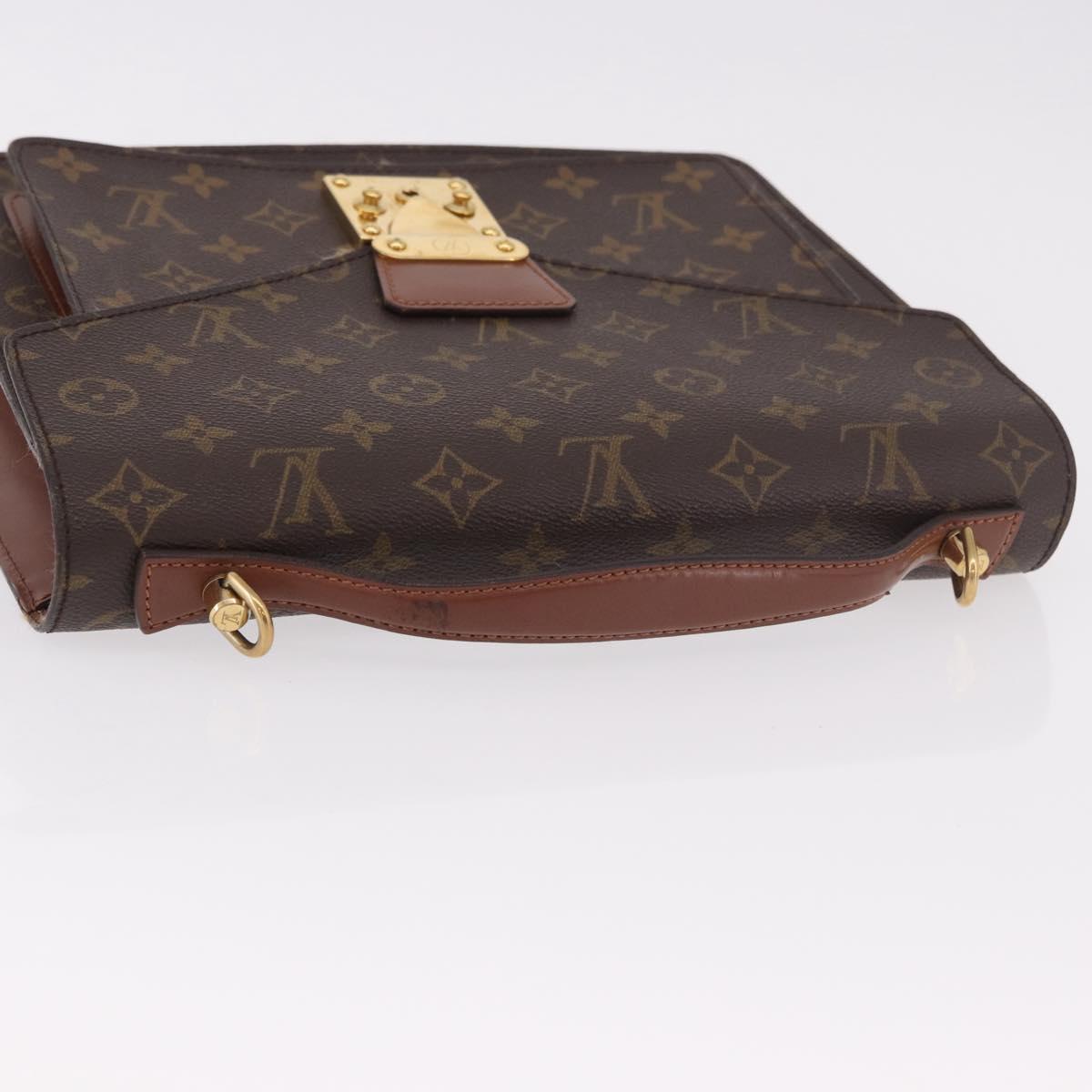 LOUIS VUITTON Monogram Monceau 28 Hand Bag M51185 LV Auth 187221