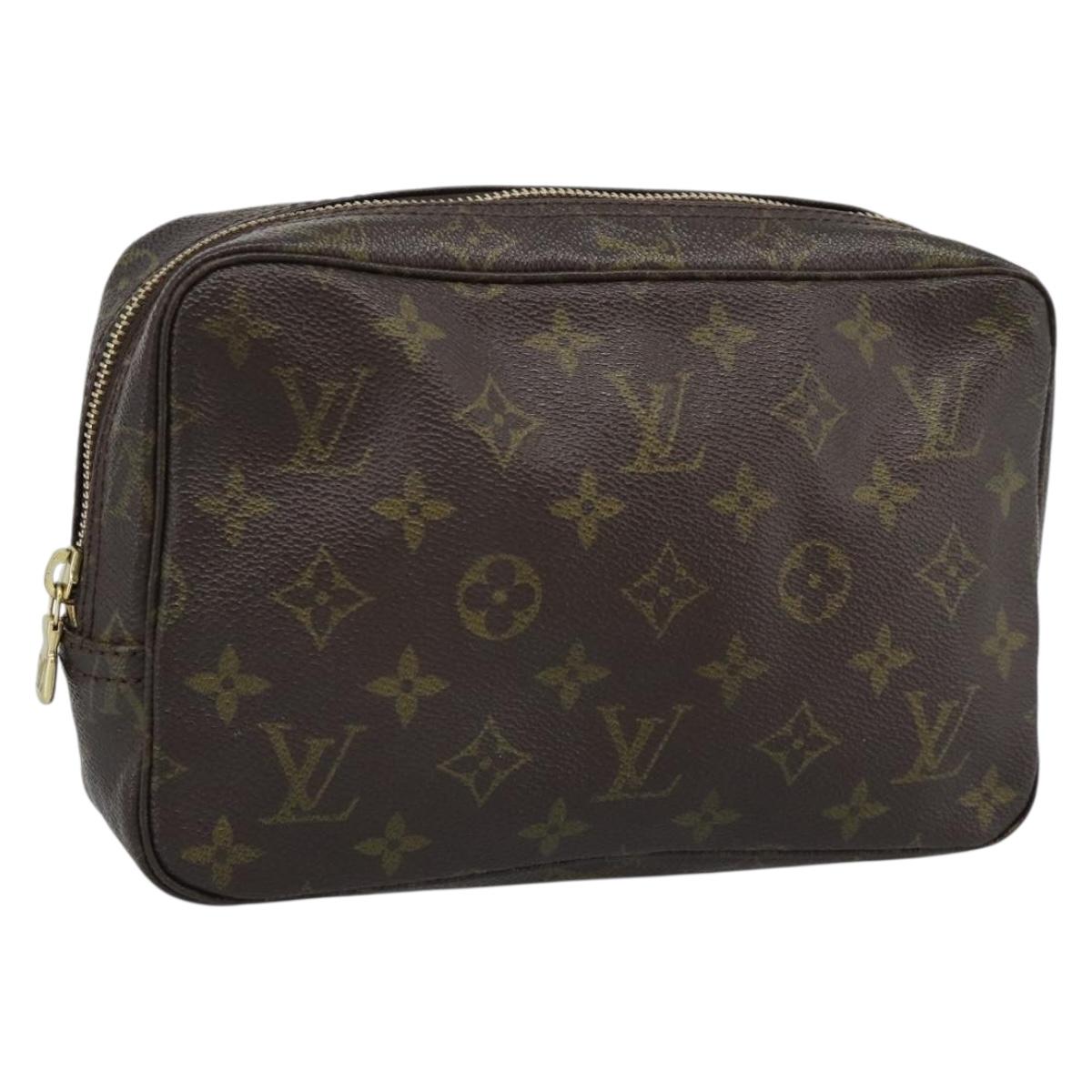 LOUIS VUITTON Monogram Trousse Toilette 23 Clutch Bag M47524 LV Auth 187251