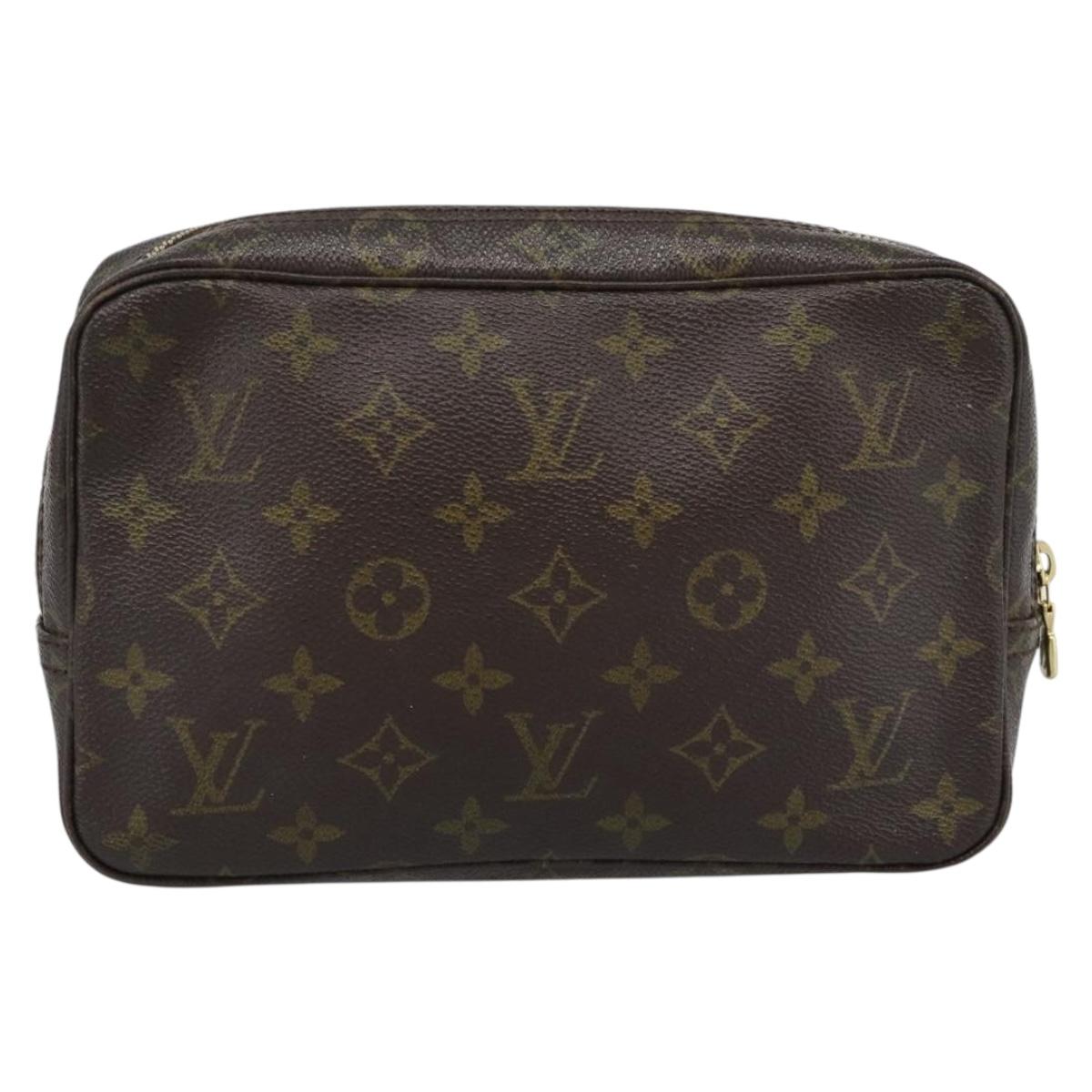 LOUIS VUITTON Monogram Trousse Toilette 23 Clutch Bag M47524 LV Auth 187251