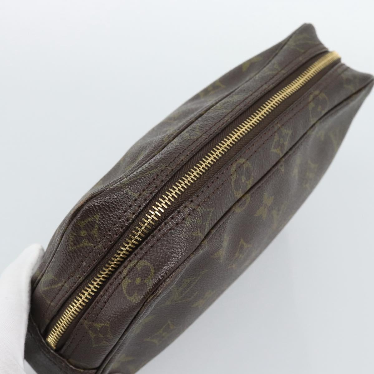 LOUIS VUITTON Monogram Trousse Toilette 23 Clutch Bag M47524 LV Auth 187251