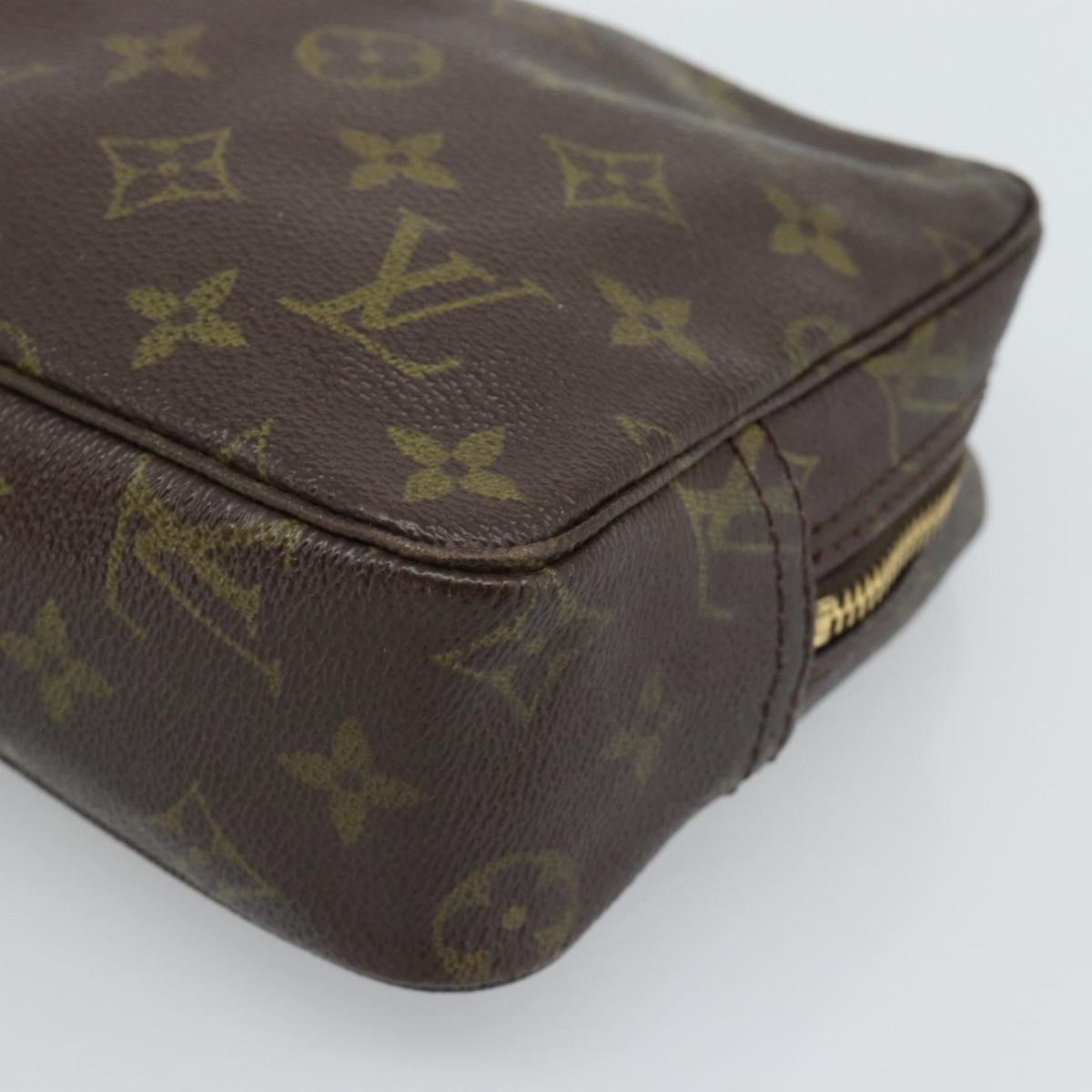 LOUIS VUITTON Monogram Trousse Toilette 23 Clutch Bag M47524 LV Auth 187251