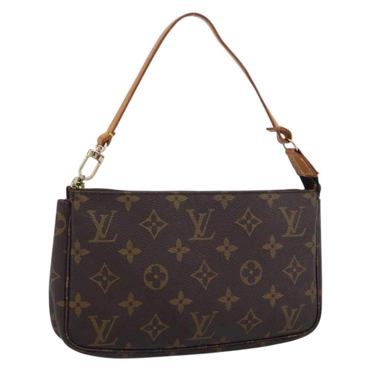 LOUIS VUITTON Monogram Pochette Accessoires Accessory Pouch M51980 Auth 187255A