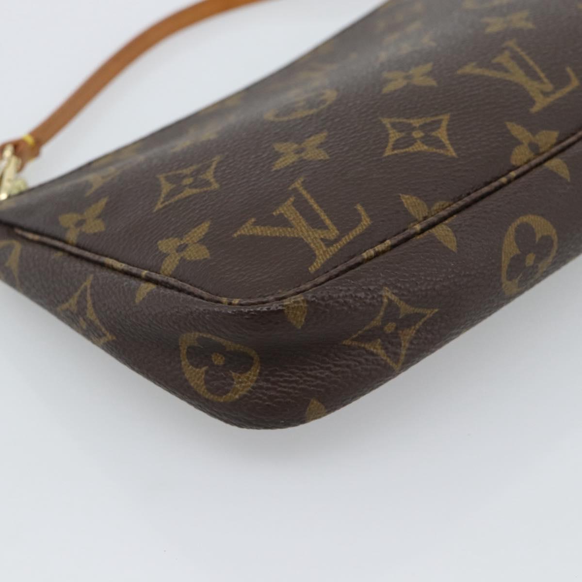 LOUIS VUITTON Monogram Pochette Accessoires Accessory Pouch M51980 Auth 187255A