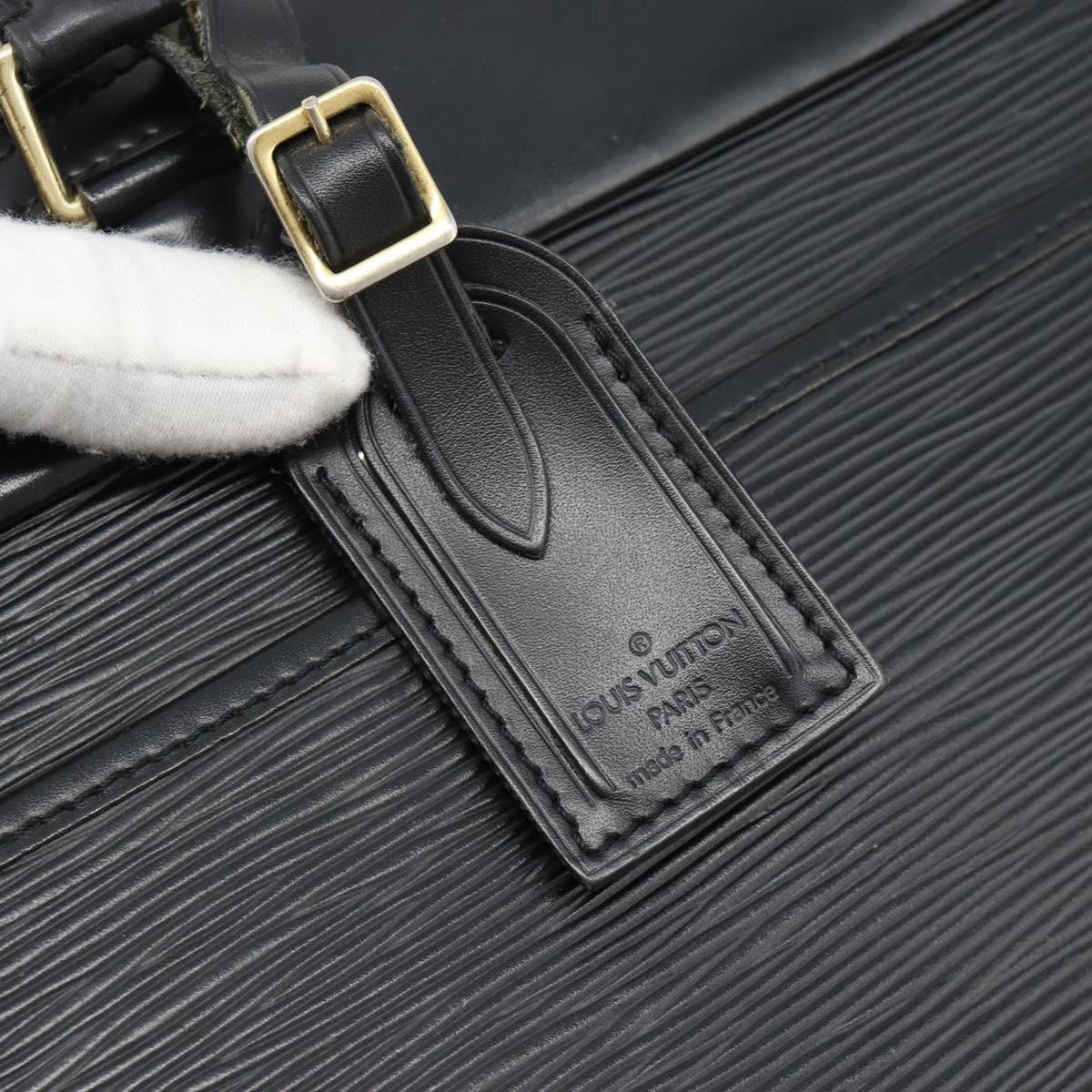 LOUIS VUITTON Epi Riviera Hand Bag Black M48182 LV Auth 187260