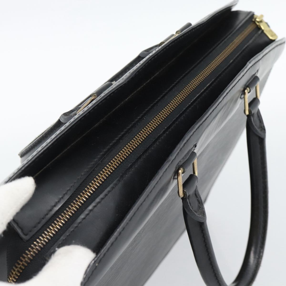 LOUIS VUITTON Epi Riviera Hand Bag Black M48182 LV Auth 187264