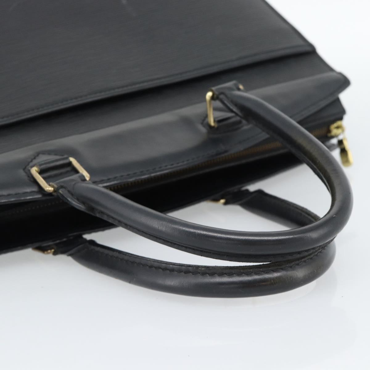 LOUIS VUITTON Epi Riviera Hand Bag Black M48182 LV Auth 187264