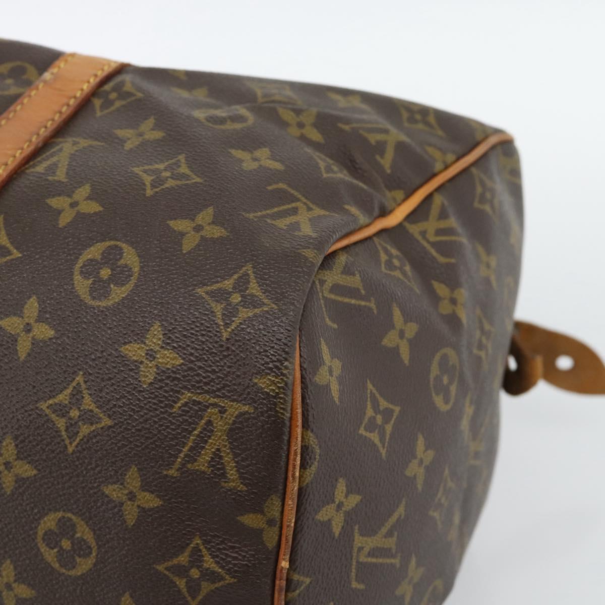 LOUIS VUITTON Monogram Sac Souple 35 Boston Bag M41626 LV Auth 187270