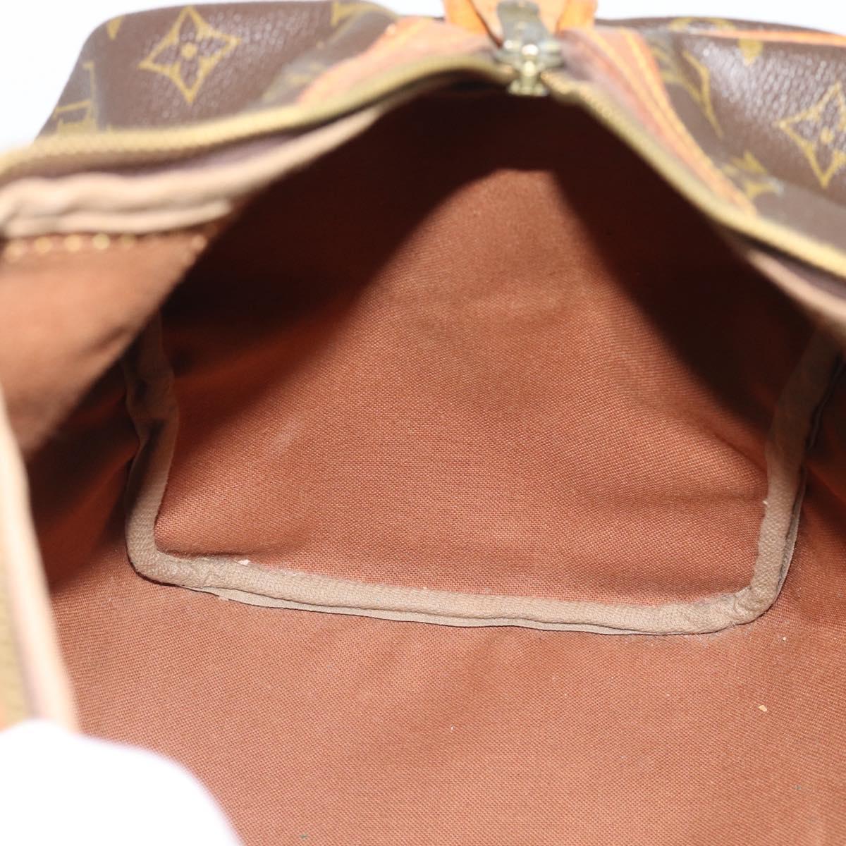 LOUIS VUITTON Monogram Sac Souple 35 Boston Bag M41626 LV Auth 187270
