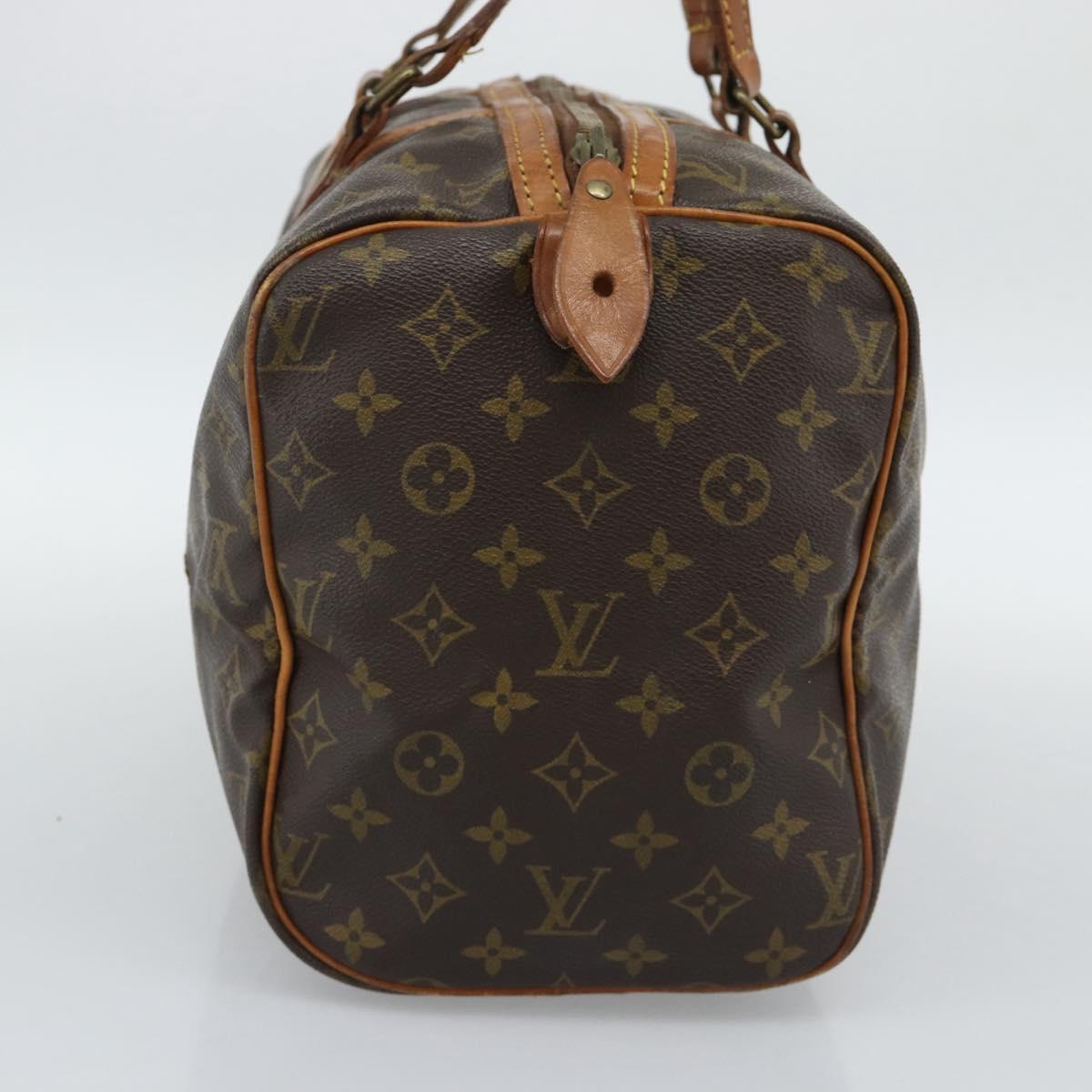 LOUIS VUITTON Monogram Sac Souple 35 Boston Bag M41626 LV Auth 187270