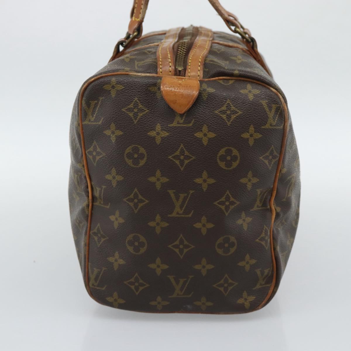 LOUIS VUITTON Monogram Sac Souple 35 Boston Bag M41626 LV Auth 187270
