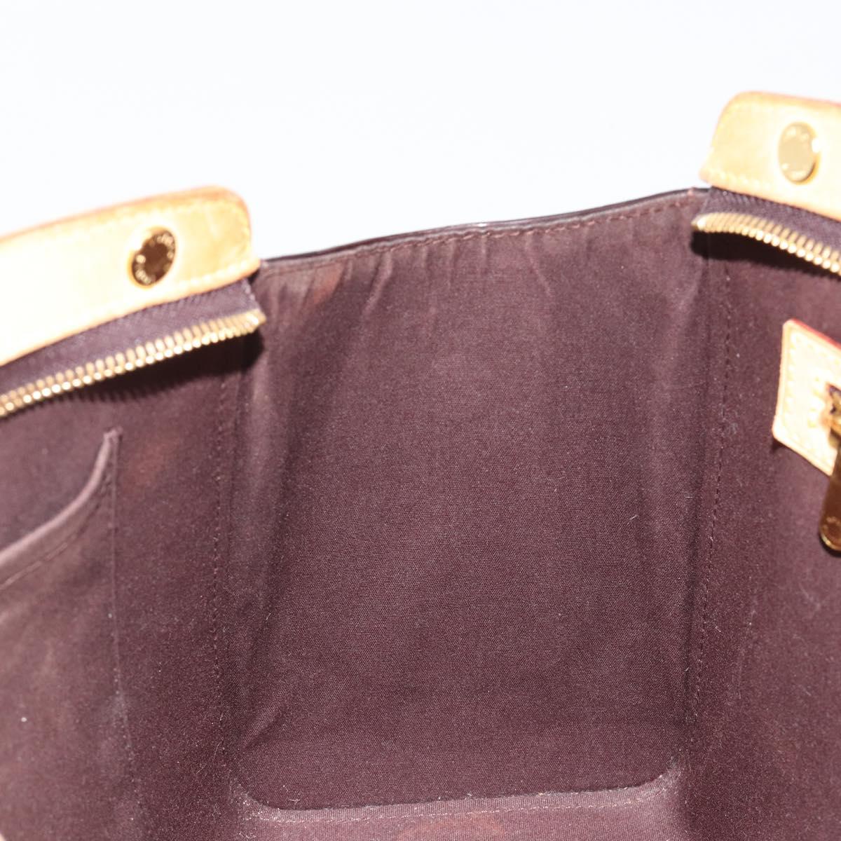 LOUIS VUITTON Monogram Vernis Blair MM Bag 2way Amarante M91619 LV Auth 187272A