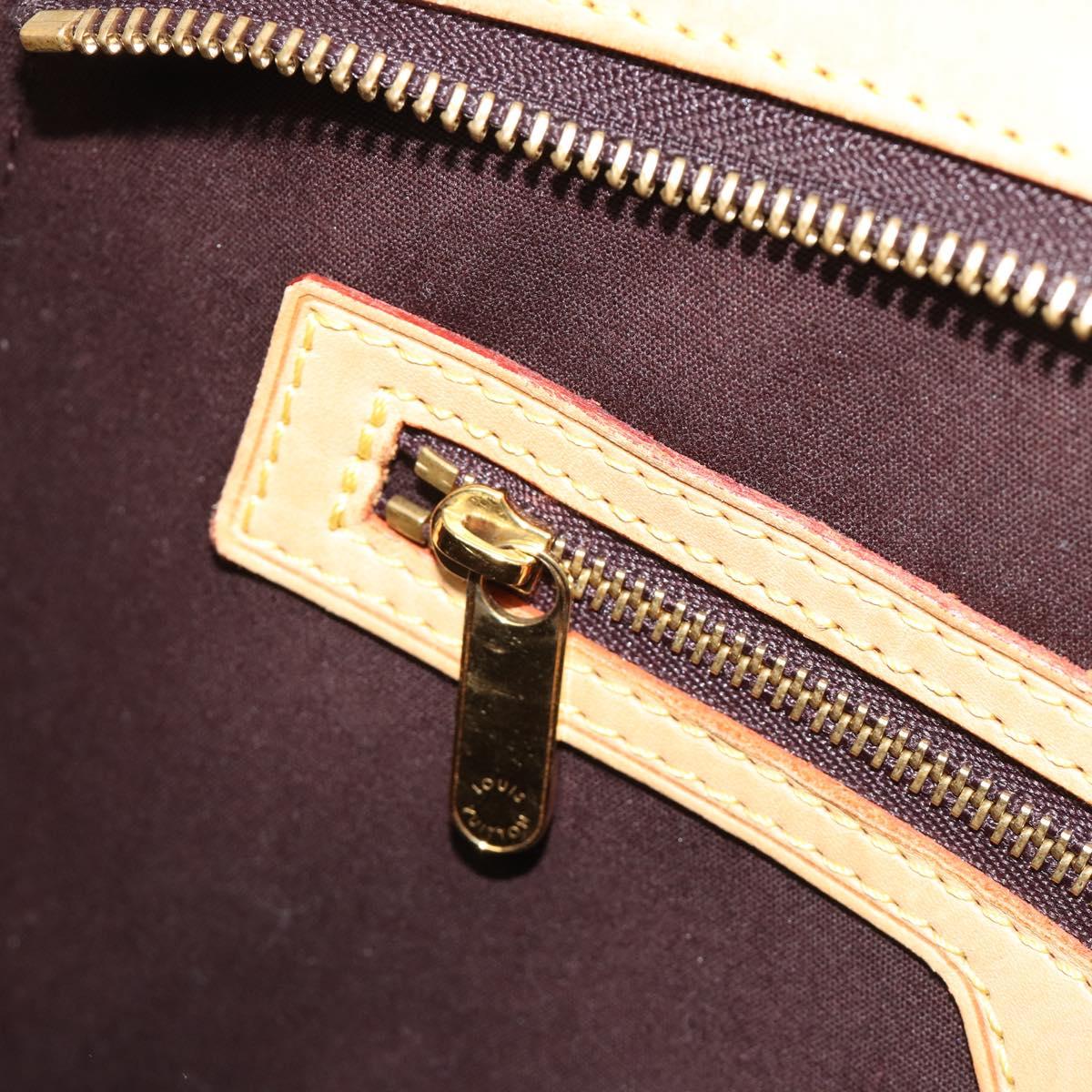 LOUIS VUITTON Monogram Vernis Blair MM Bag 2way Amarante M91619 LV Auth 187272A