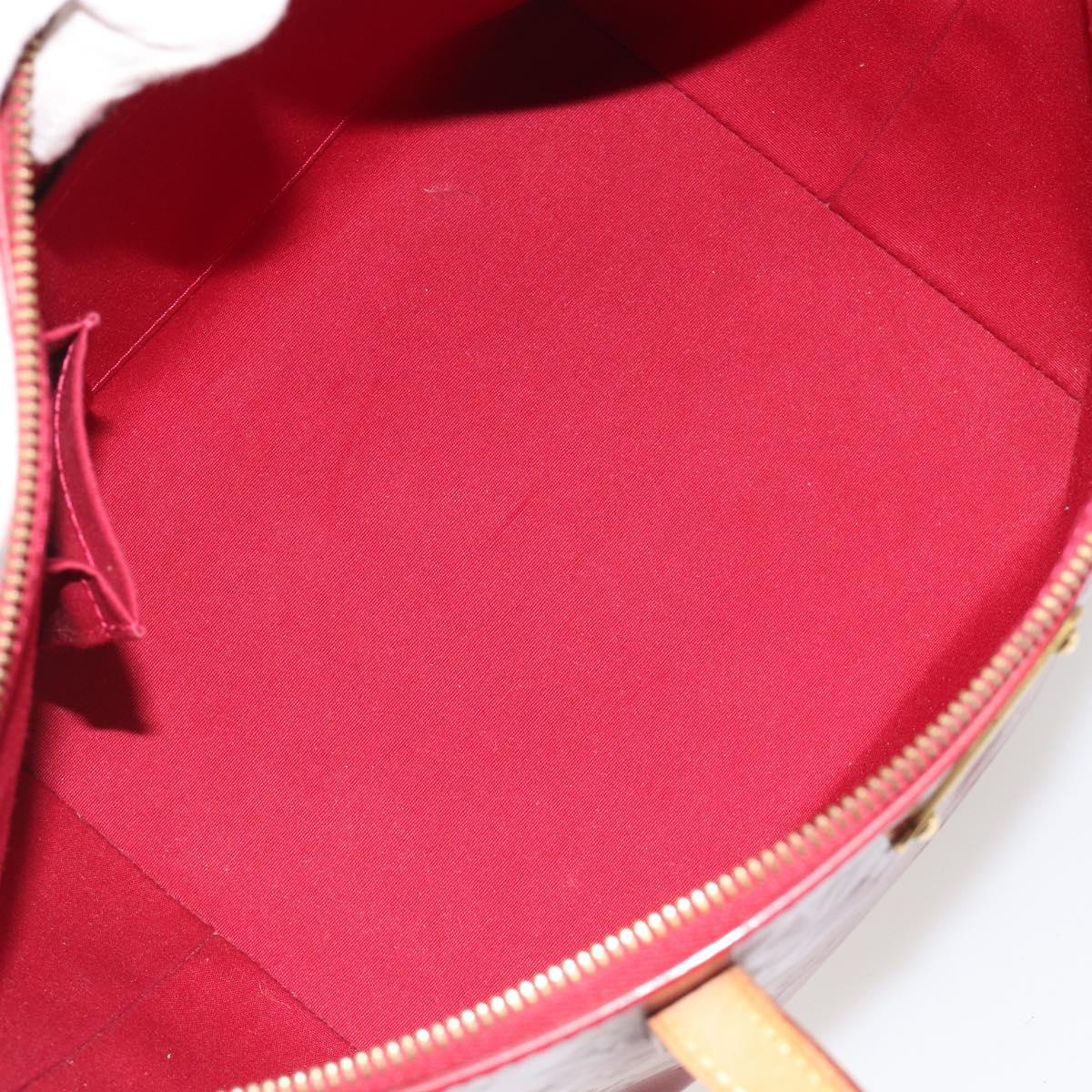 LOUIS VUITTON Monogram Vernis Bellevue PM Bag Pomme D'amour M93583 Auth 187275A