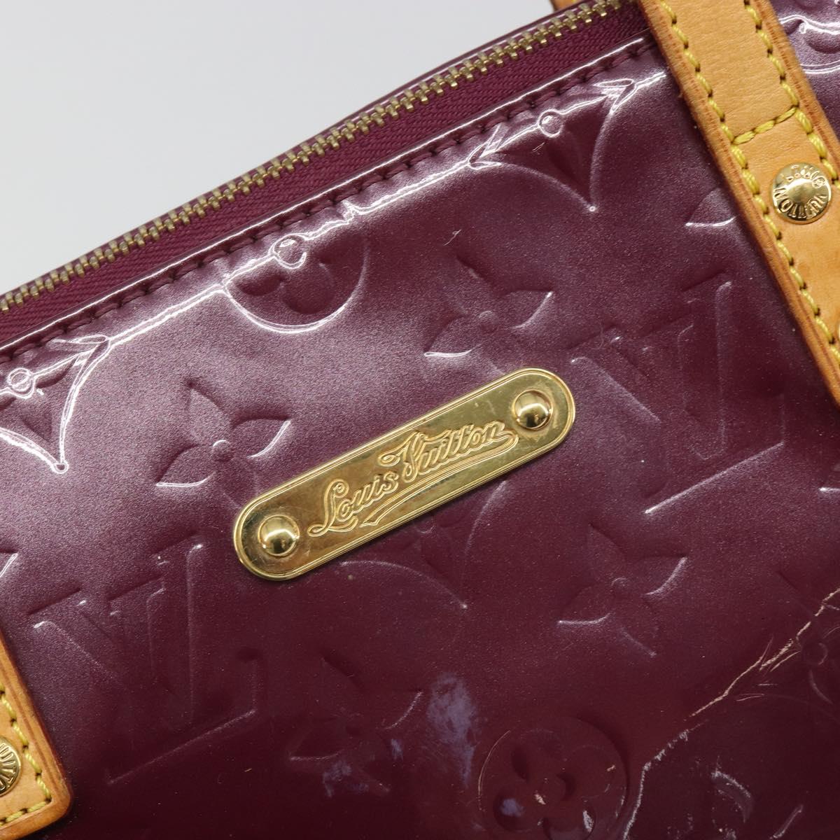 LOUIS VUITTON Monogram Vernis Bellevue GM Tote Bag Violet M93588 LV Auth 187276