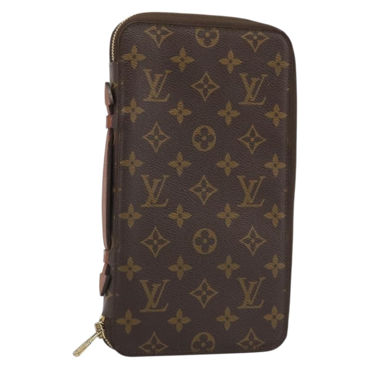 LOUIS VUITTON Monogram Poche Escapade Travel Case M60113 LV Auth 187282V