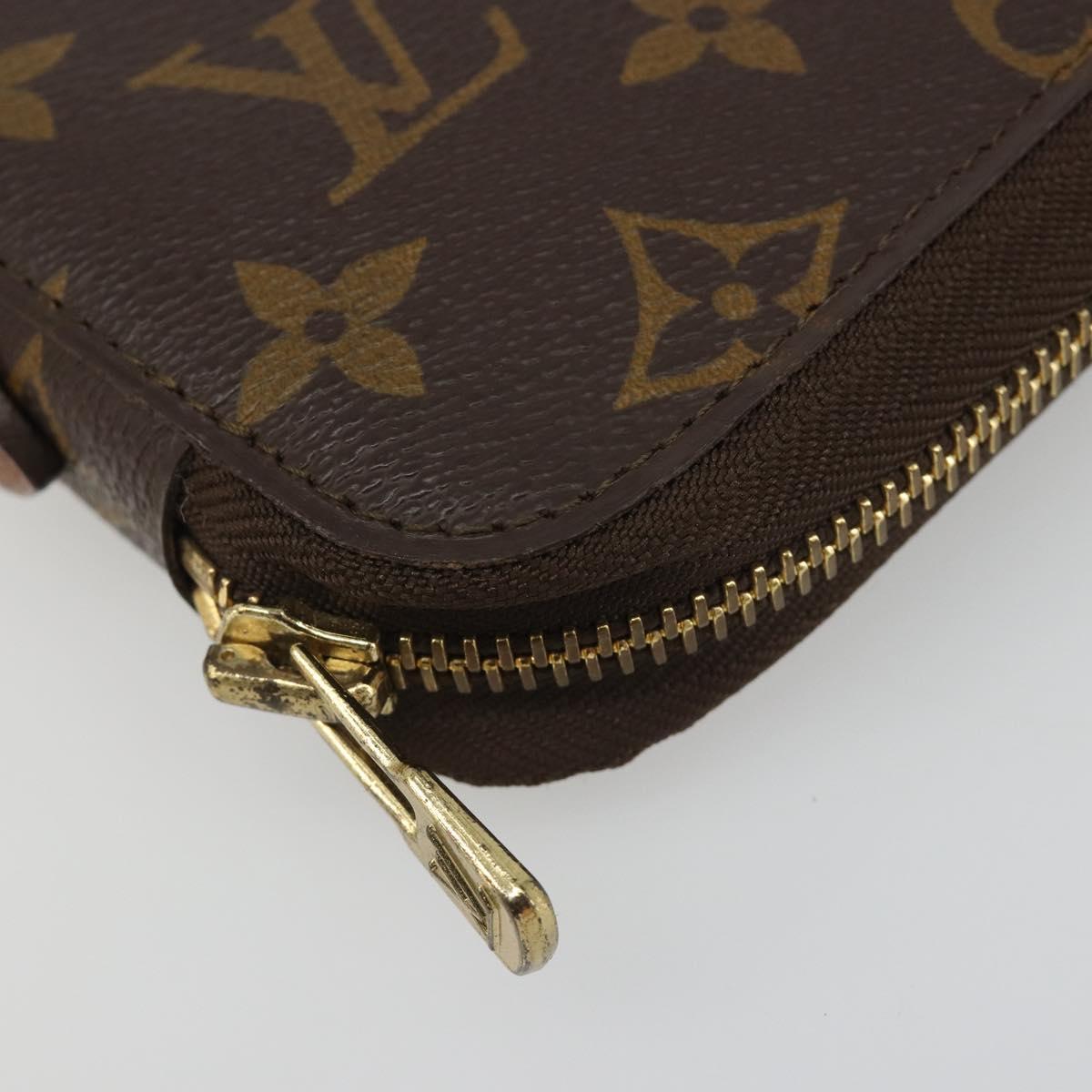 LOUIS VUITTON Monogram Poche Escapade Travel Case M60113 LV Auth 187282V