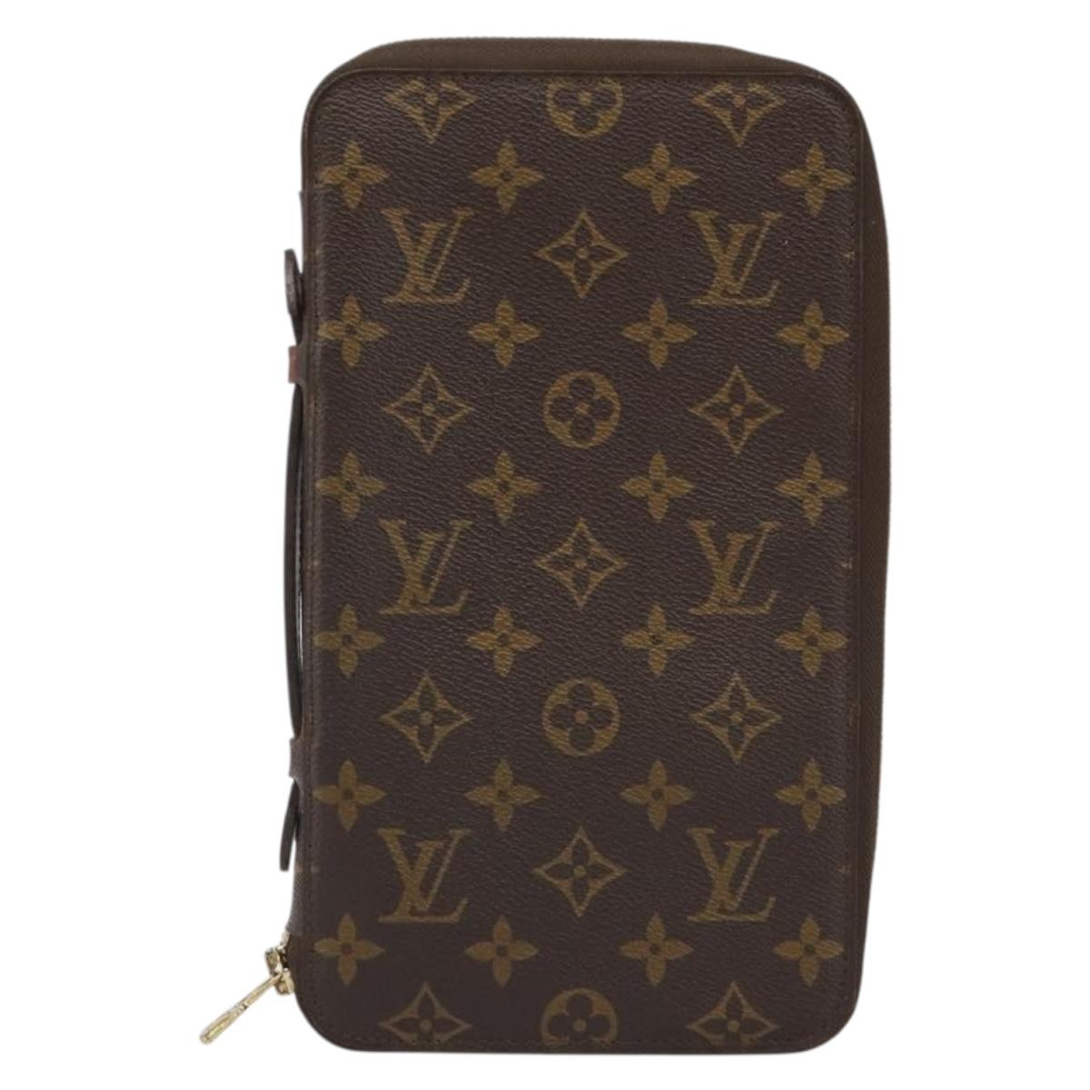 LOUIS VUITTON Monogram Poche Escapade Travel Case M60113 LV Auth 187282V
