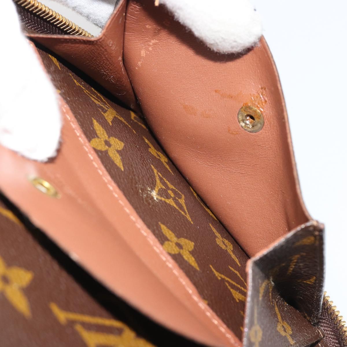 LOUIS VUITTON Monogram Poche Escapade Travel Case M60113 LV Auth 187282V