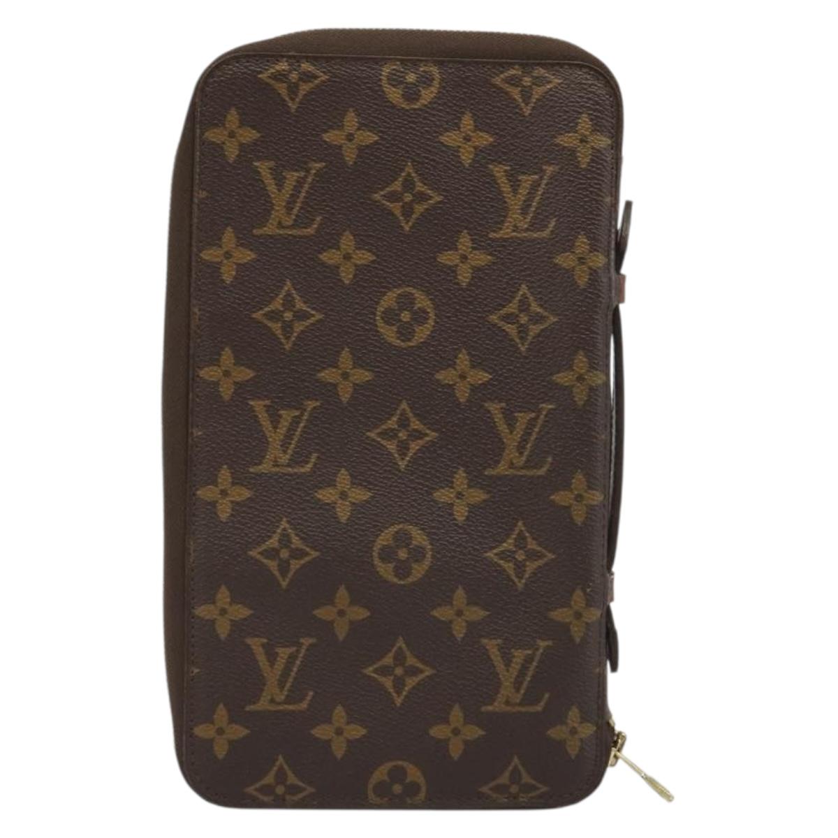 LOUIS VUITTON Monogram Poche Escapade Travel Case M60113 LV Auth 187282V