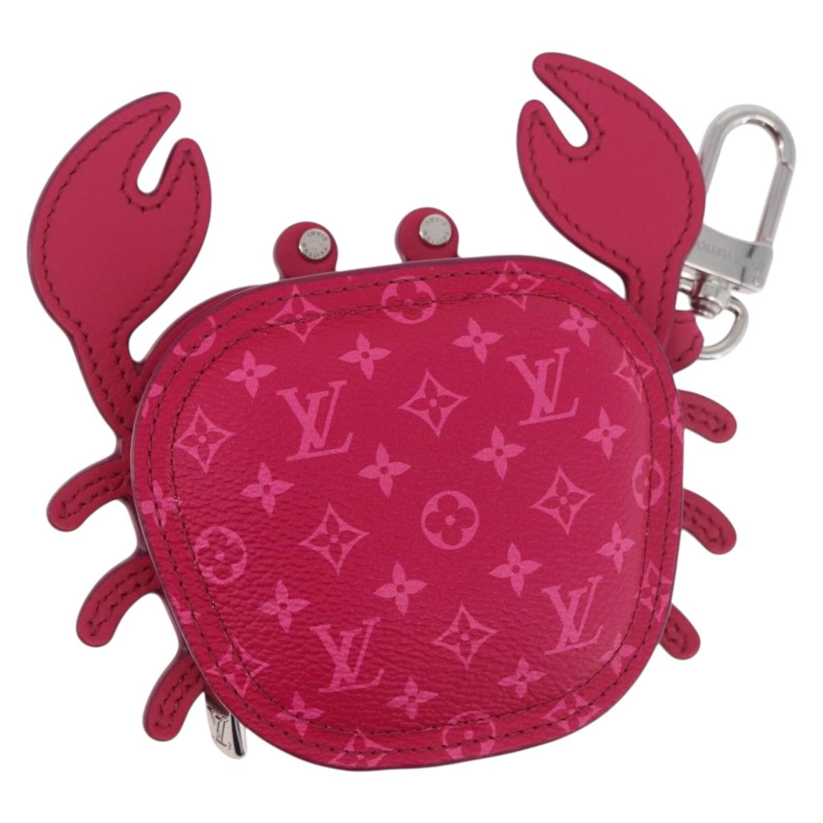 LOUIS VUITTON Monogram LV Club Charm Bag Charm Pink M02298 LV Auth 187287SM