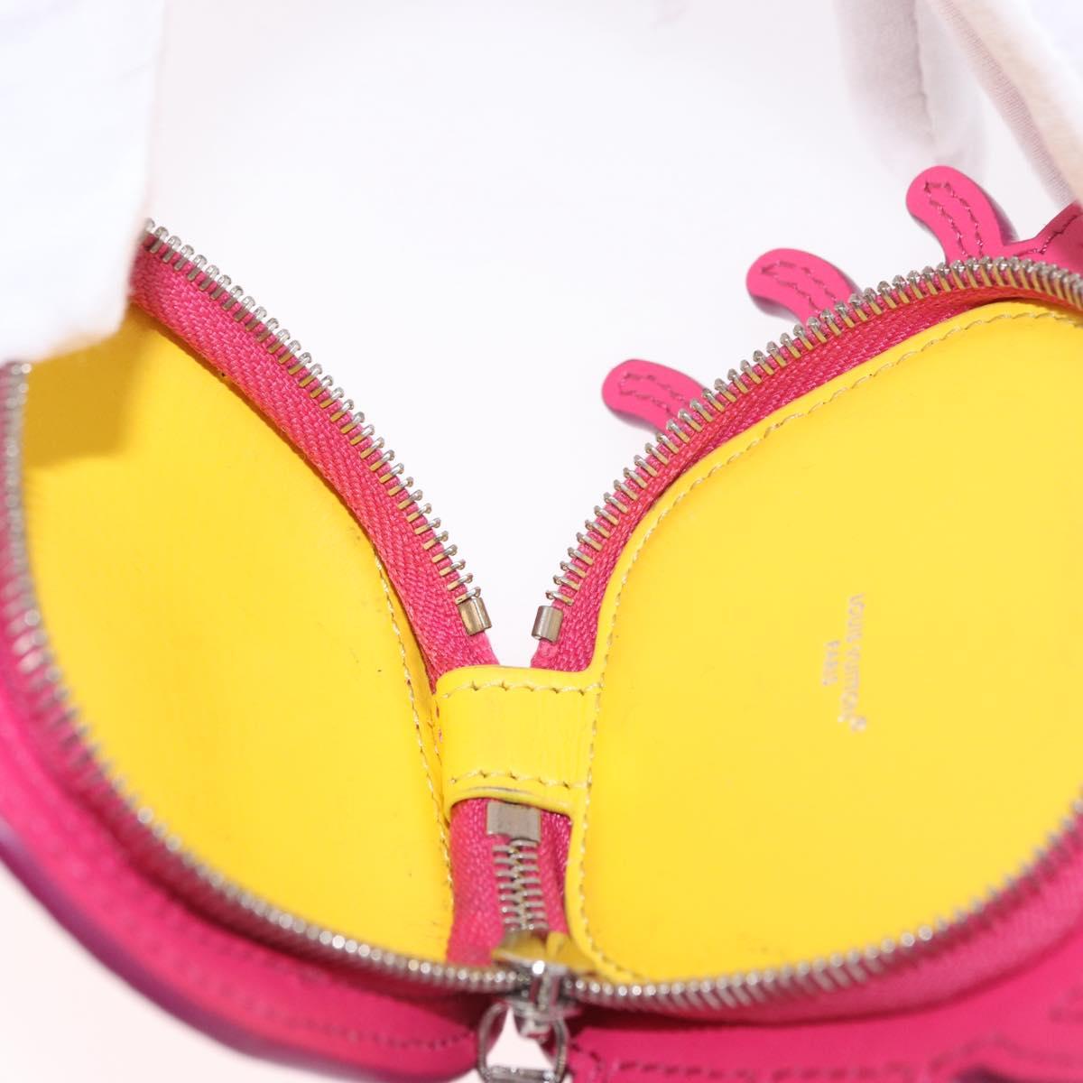 LOUIS VUITTON Monogram LV Club Charm Bag Charm Pink M02298 LV Auth 187287SM