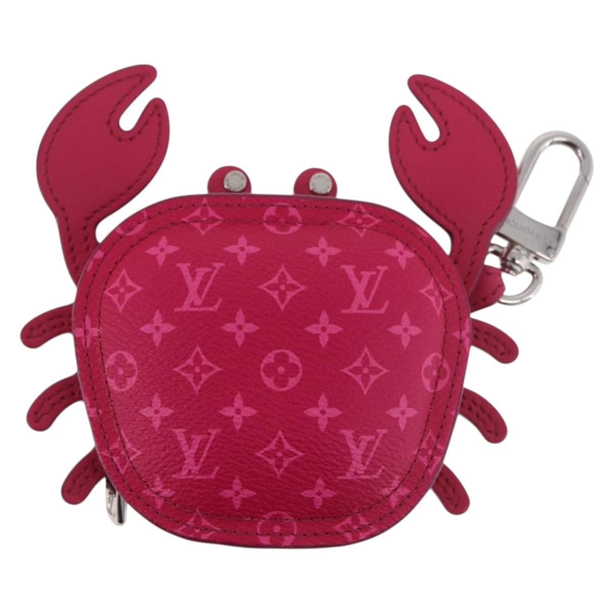 LOUIS VUITTON Monogram LV Club Charm Bag Charm Pink M02298 LV Auth 187287SM