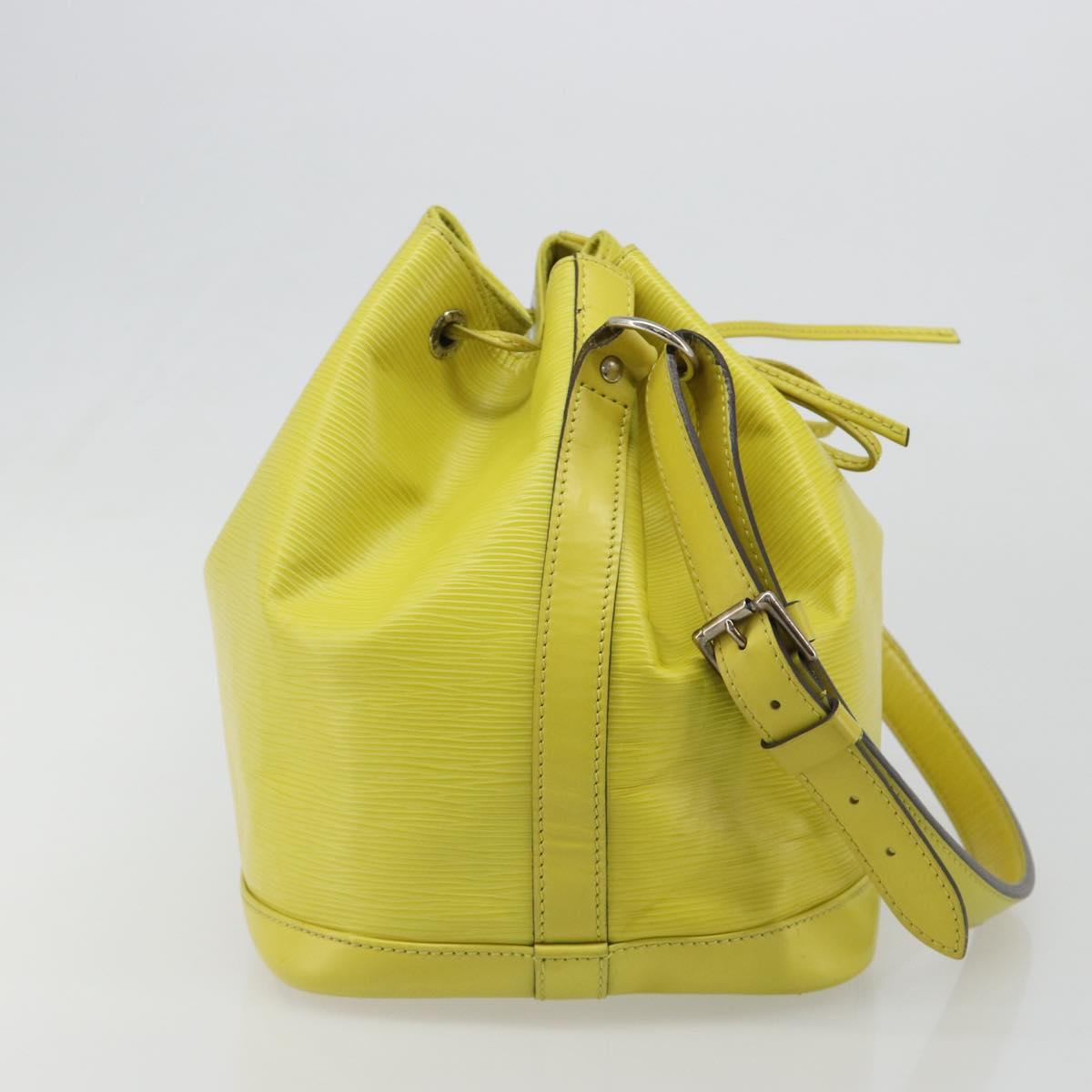 LOUIS VUITTON Epi Petit Noe Shoulder Bag Pistachian M40969 LV Auth 187291A