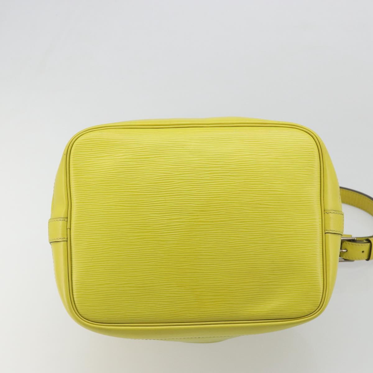 LOUIS VUITTON Epi Petit Noe Shoulder Bag Pistachian M40969 LV Auth 187291A