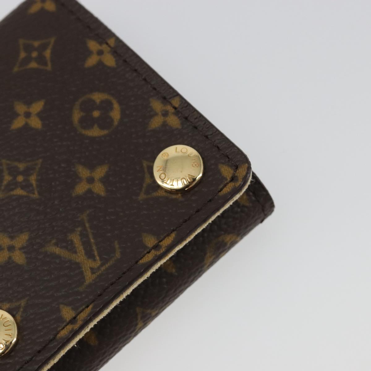 LOUIS VUITTON Monogram Jewelry case Jewelry Box LV Auth 187300V