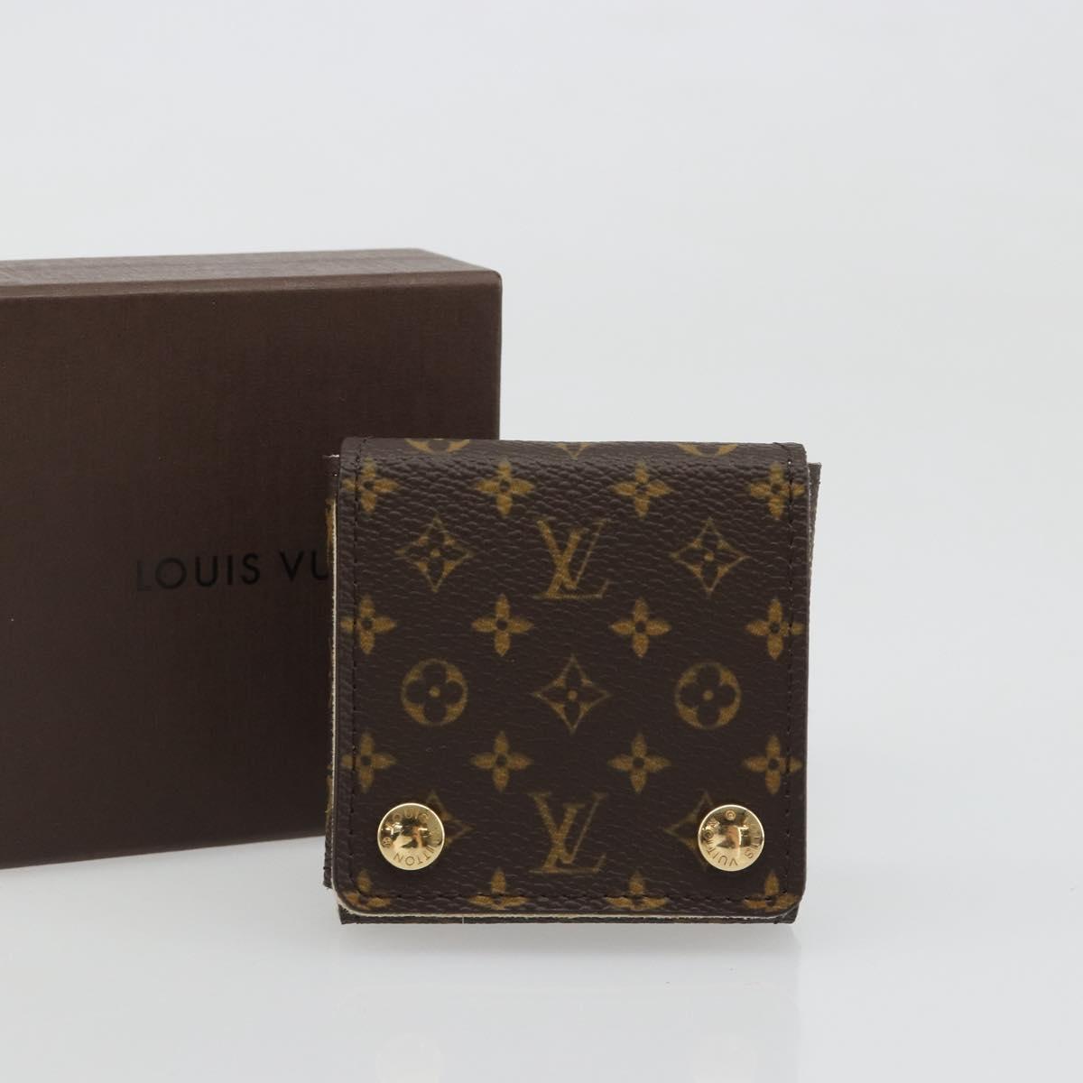 LOUIS VUITTON Monogram Jewelry case Jewelry Box LV Auth 187300V