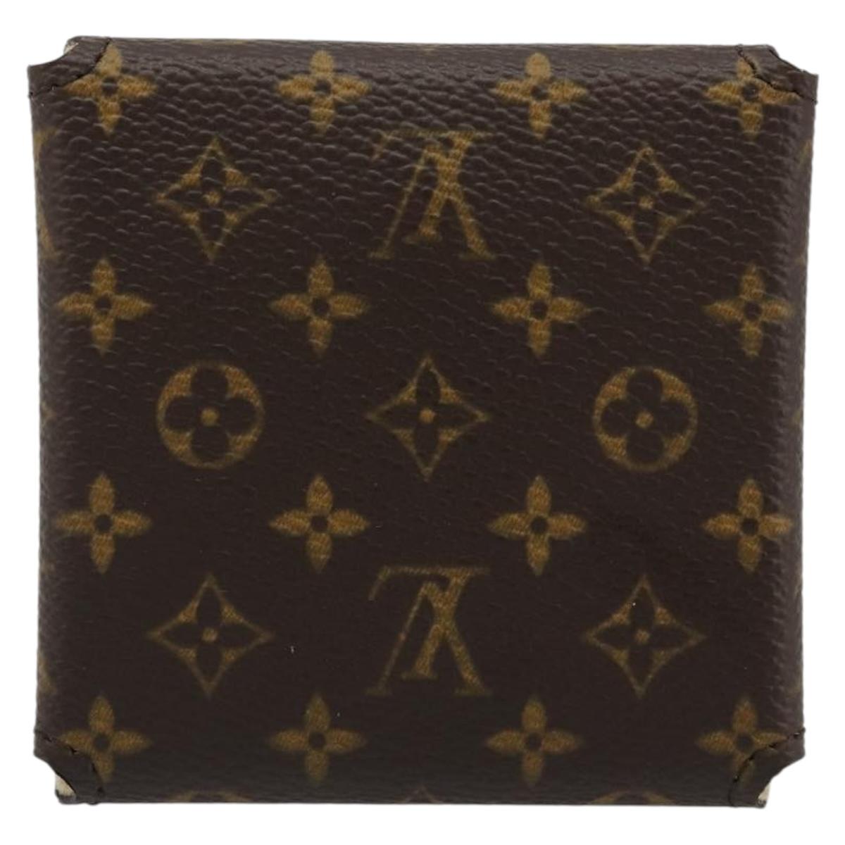 LOUIS VUITTON Monogram Jewelry case Jewelry Box LV Auth 187300V