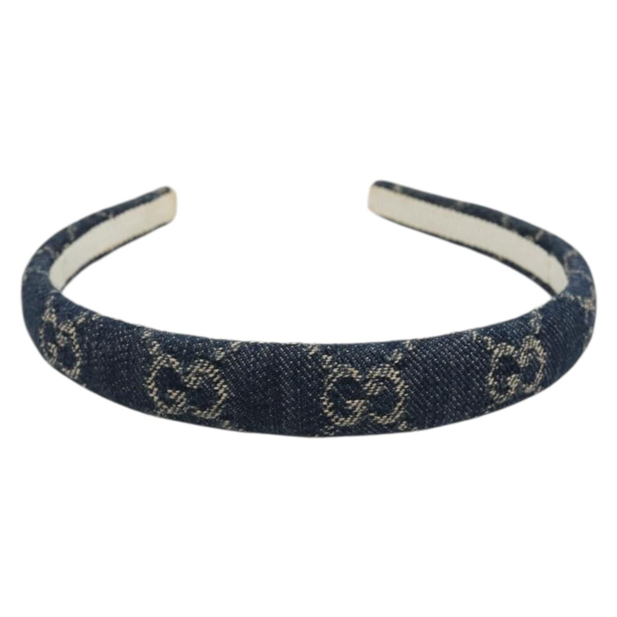 GUCCI GG Katyusha Denim Navy Auth 187303A